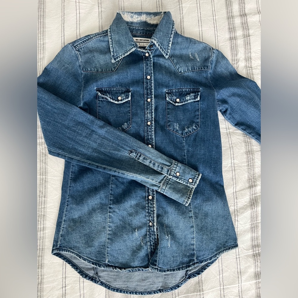 One Teaspoon Denim Shirt
